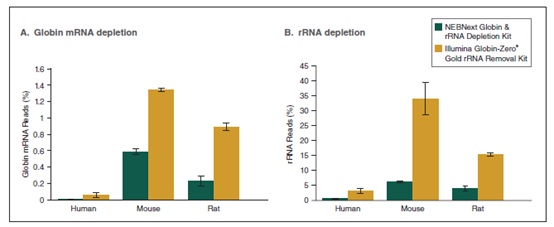 NEBNext Globin & rRNA 去除试剂盒（人/小鼠/大鼠）            货   号                  #E7750L