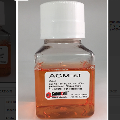 ScienCell星形胶质细胞培养基-无血清ACM-sf